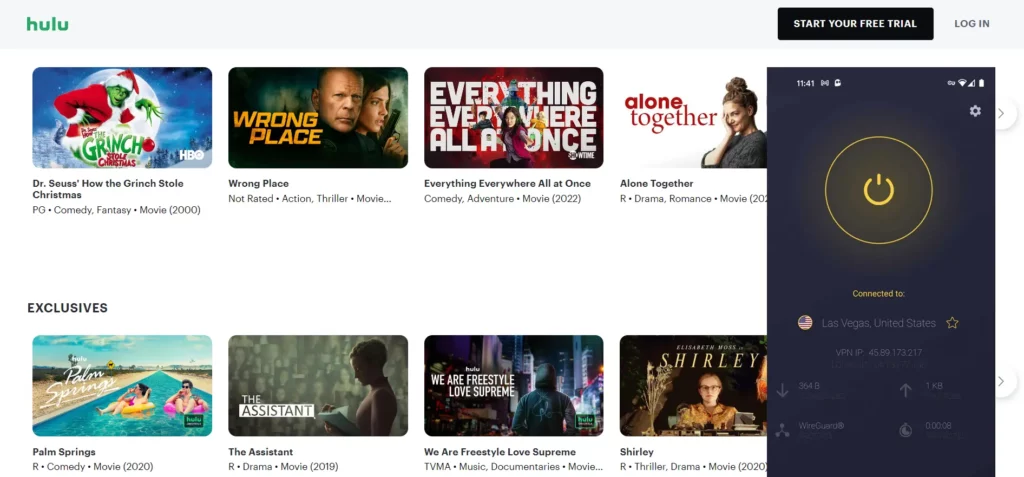 Watch Hulu in Australia with CyberGhost